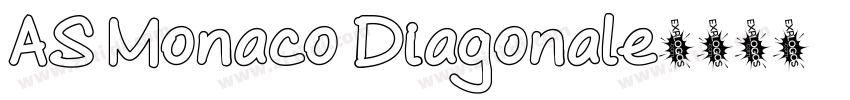 AS Monaco Diagonale字体转换